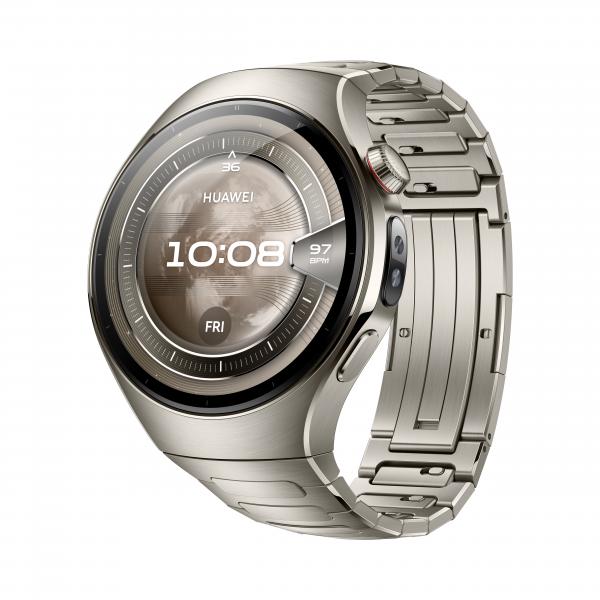 Huawei Watch 5 46 mm Plata con Correa Titanio
