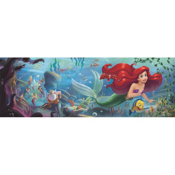 Puzzle Panorama La Sirenita Disney 1000Pzs