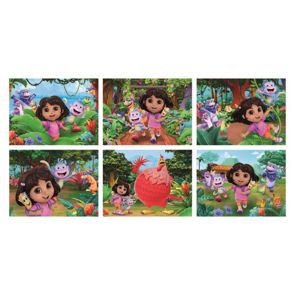 Puzzle Cubo Dora La Exploradora 12Pzs Main Image