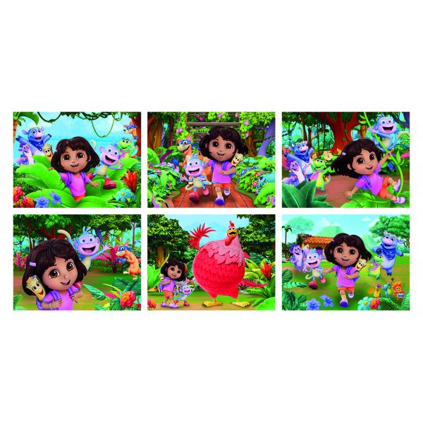 Puzzle Cubo Dora La Exploradora 12Pzs