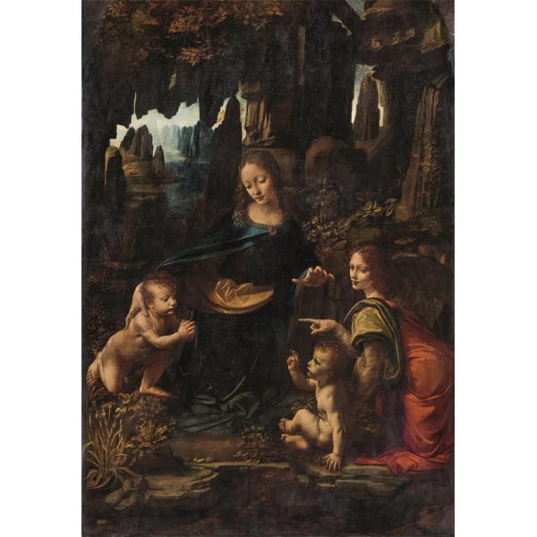Puzzle The Virgin Of The Rocks Leonardo Museum 1000Pzs