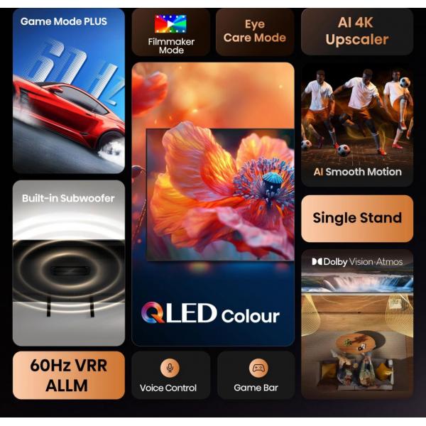 Hisense A7Q 50A7Q 50" 4K UHD LED Smart TV Negro