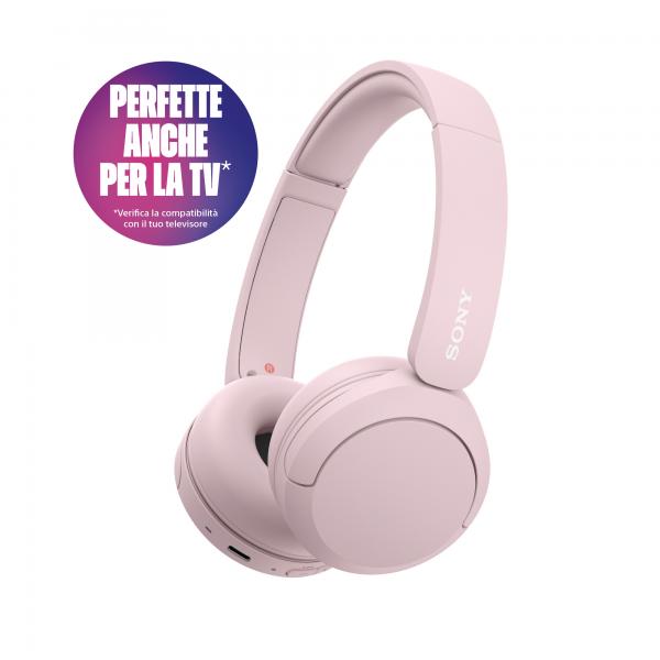 Sony Wh-ch520 Rosa / Auriculares Overear Inalámbricos