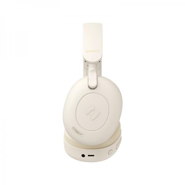 Havit H655BT Beige - Auriculares Bluetooth