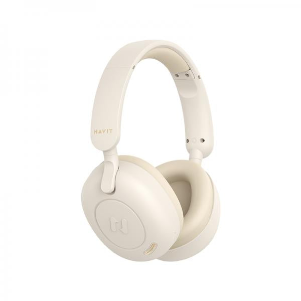Havit H655BT Beige - Auriculares Bluetooth