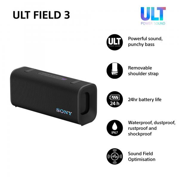 Sony Ult Field 3 Negro / Altavoz Portátil Inalámbrico