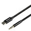 Cable Usb-c A Mini-jack Savio Cl-187 1m