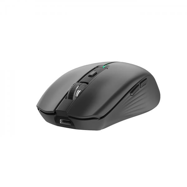 Mouse Coolbox Gaming Wireless W01 1600dpi Ajustables 6 Botonoes Bateria 500mah Color Negro
