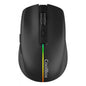 Mouse Coolbox Gaming Wireless W01 1600dpi Ajustables 6 Botonoes Bateria 500mah Color Negro