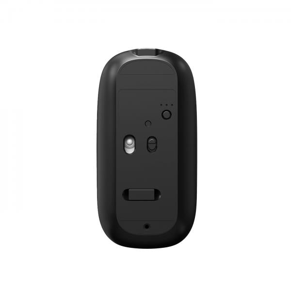 Mouse Coolbox Multidispositivo Ia W02-b Bt5.0 Bt3.0 2.4ghz1600dpi 6 Botones Bateria 500mah Negro