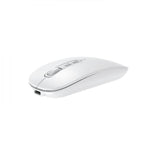 Mouse Coolbox Multidispositivo Ia W02-g Bt5.0 Bt3.0 2.4ghz1600dpi 6 Botones Bateria 500mah Gris