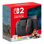 Consola NINTENDO SWITCH 2 10015920 - Mario Kart Wold  Base  2 Mandos Joy-Con  HDMI  Adaptador Corriente  Negro