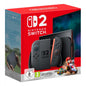 Consola NINTENDO SWITCH 2 10015920 - Mario Kart Wold  Base  2 Mandos Joy-Con  HDMI  Adaptador Corriente  Negro