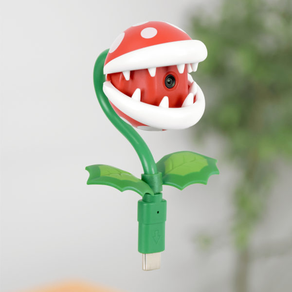 Piranha Plant Cámara Para Nintendo Switch 2 NINTENDO SWITCH 2 (Accesorios)