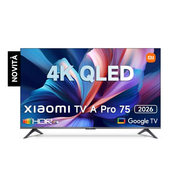 Xiaomi 75 A PRO 2026 4K UHD QLED Google TV HDR Main Image