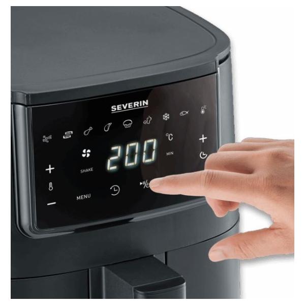 Severin Airfryer 4l black Schwarz FR 2461 (FR2461)
