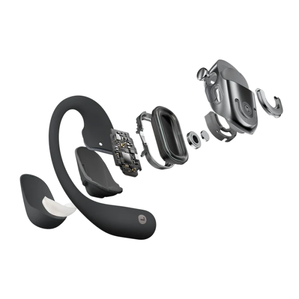 SHOKZ OpenFit 2+ Negro - Auriculares Inalámbricos Bluetooth