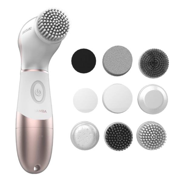 Cepillo Limpiador Facial Bamba FaceCare TotalClean Cecotec