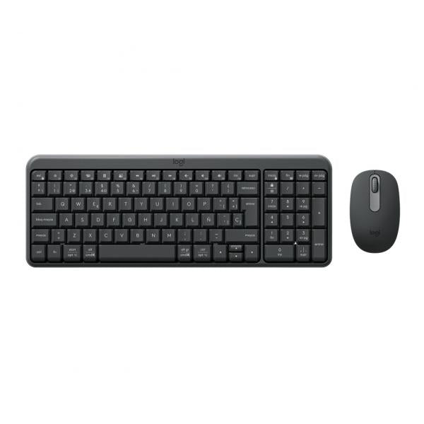 Teclado Y Mouse Logitech Bluetooth Mk250 920-013543 Negro Compacto Anti Salpicaduras