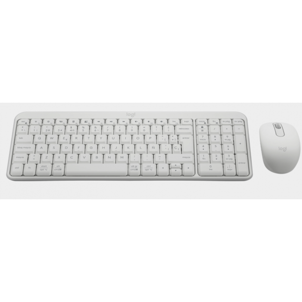 Teclado + Mouse Logitech Mk250 Inalambrico Blanco Main Image