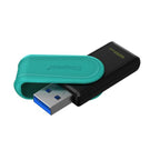 Pendrive Kingston Exodia S 128Gb USB 3.2 Gen.1 / Tapa Giratoria / Negro-Turquesa / DTXS/128GB