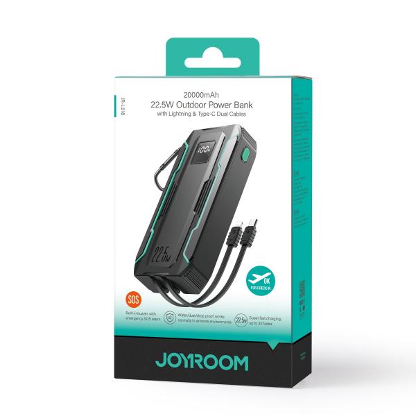 Joyroom JR-L017 10000mAh Lightning + USB-C - Powerbank
