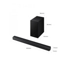 Samsung Hw-B450F 2.1 con subwoofer y Dolby 2.0 - Barra de sonido