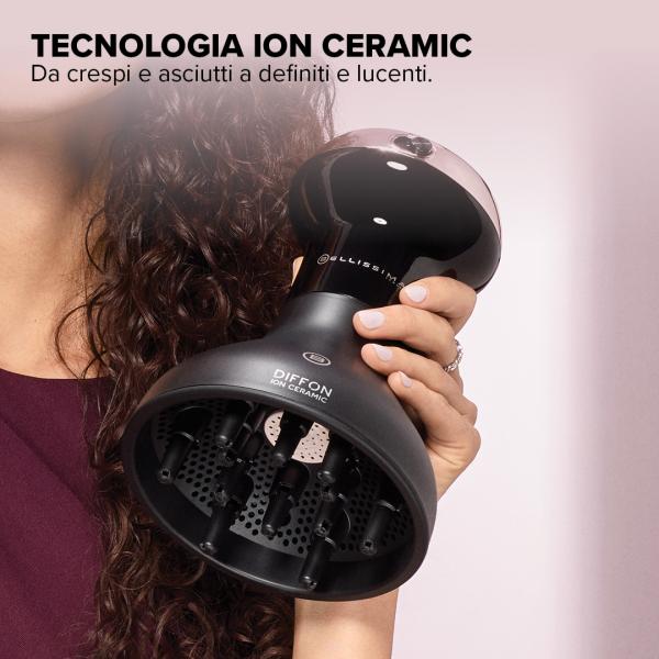 Secador de pelo Bellissima Diffon Ion Ceramic Iónico Cerámico
