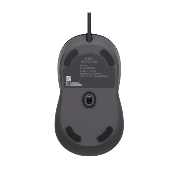 Raton Logitech M520 L For Business Negro
