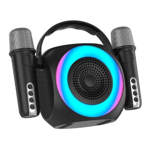 Altavoz Karaoke Cool Mini Karaoke Party 6W Negro