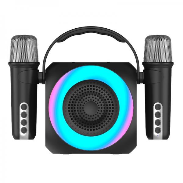Altavoz Karaoke Cool Mini Karaoke Party 6W Negro