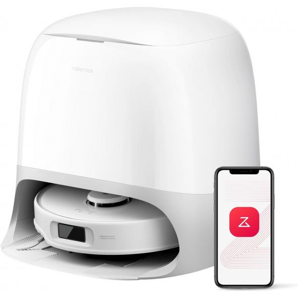 Robot aspirador Roborock Qrevo Curv LiDAR Friegasuelos Autovaciado polvo y agua
