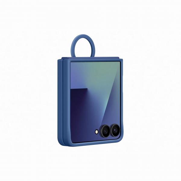 Samsung Funda Trasera De Silicona Azul / Samsung Z Flip7 Main Image