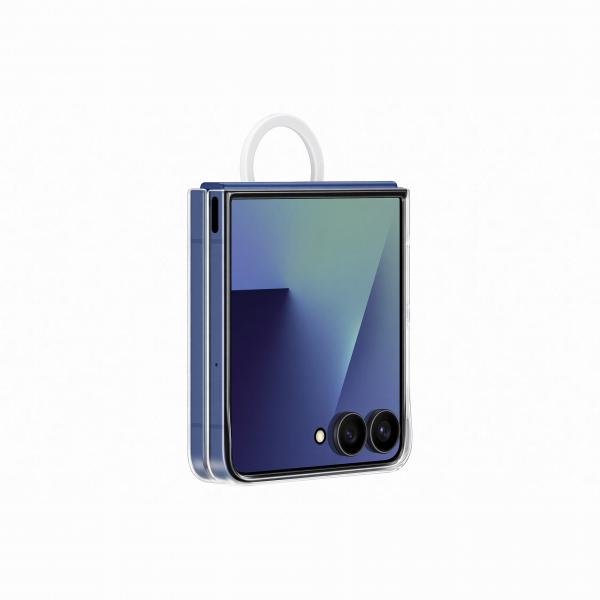 Samsung Funda Trasera De Silicona Transparente / Samsung Z Flip7 Main Image