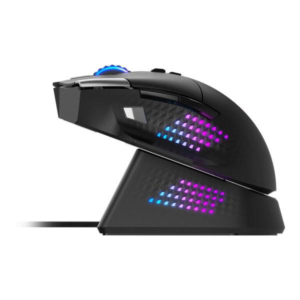 Raton Inalambrico Gaming Msi Versa Pro Negro + Dock