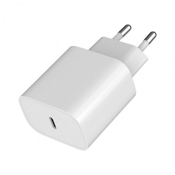Cargador Rapido Gembird Usb Type-C De 20 W Blanco