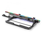 Base De Refrigeracion Para Portatiles Ngs Hero Stand Hasta 15,6" 6 Ventiladores Pantalla Lcd Soporte
