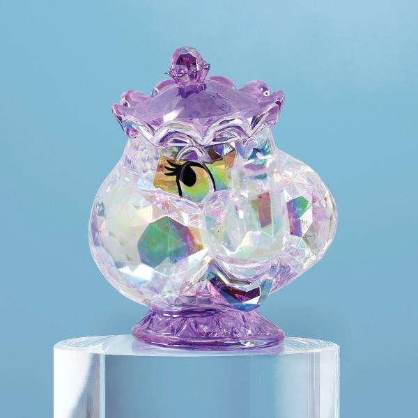 Figura Acrílica Enesco Disney La Bella Y La Bestia Mrs. Potts