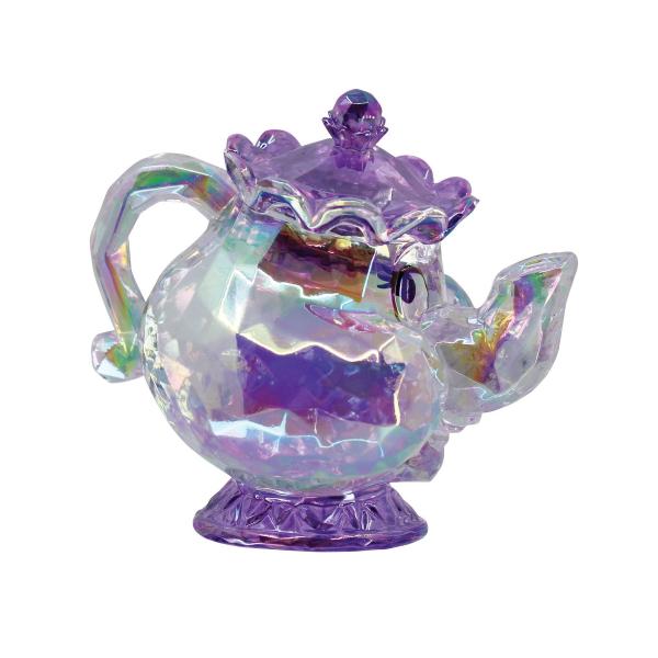 Figura Acrílica Enesco Disney La Bella Y La Bestia Mrs. Potts