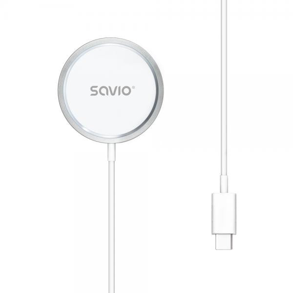 Cargador Qi Savio 15w La-11