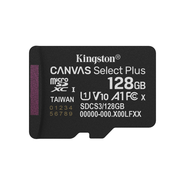 Tarjeta de Memoria KINGSTON SDCS3/128GB - 128GB  Clase 10