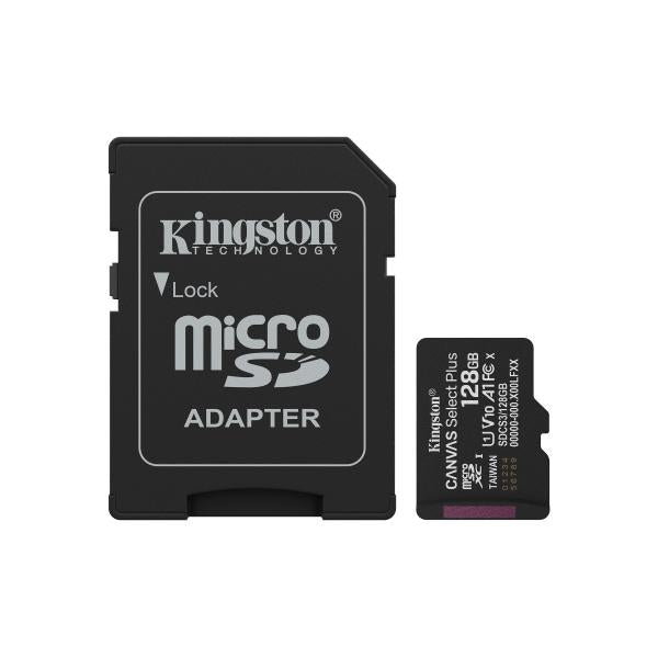 Tarjeta de Memoria KINGSTON SDCS3/128GB - 128GB  Clase 10