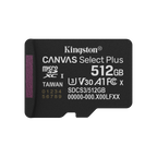 Tarjeta De Memoria Kingston Canvas Select Plus 512Gb Microsd
