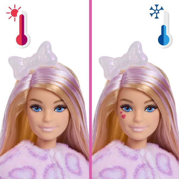 MuEca Gatito Lila Cutie Reveal Lazos Dulces Barbie