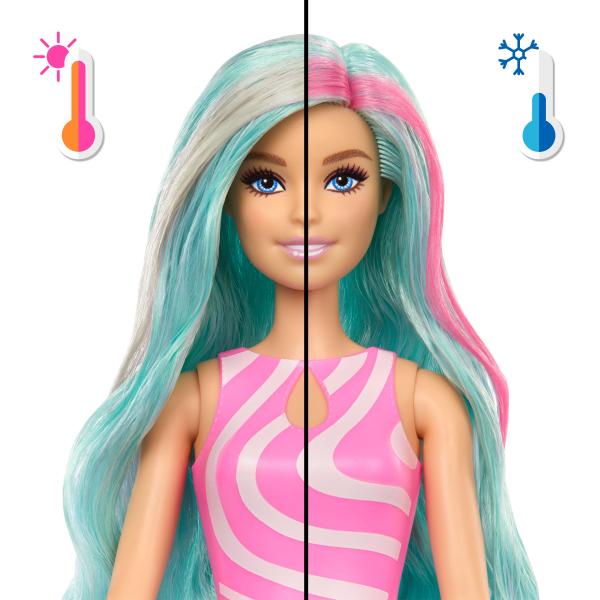 MuEca Granizado De Mar Copa Azul Pop Reveal Barbie