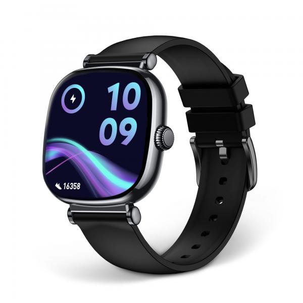 Ksix Iria Negro / Smartwatch 1.7"/ 2 Correas (metal + Silicona)