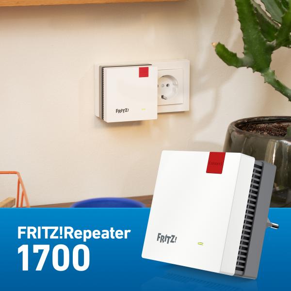 Fritz! Repeater 1700 Blanco / Repetidor Wi-fi
