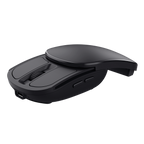 Mouse Trust Wireless Zylo Negro 2400 Dpi Ajustable 6 Botones Plegable