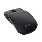 Mouse Trust Wireless Zylo Negro 2400 Dpi Ajustable 6 Botones Plegable