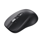 Mouse Trust Wireless Y Bluetooth Ferro Negro 3200 Dpi Ajustable 9 Botones 3 Dispositivos